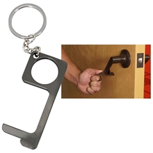 a group of hygienic no touch keychain tool