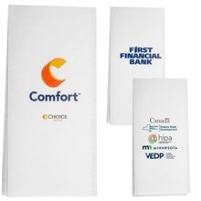 a group of full color linen dinner napkin