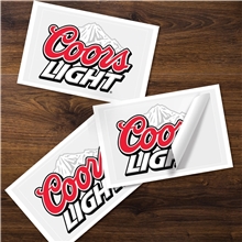 a group of full color sticker - rectangle - 2 x 3