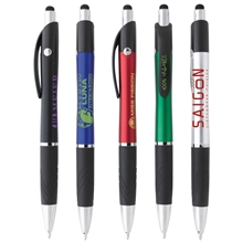 aerial view a group of souvenir(r) emblem stylus pen, image 1 of 2