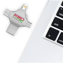 aerial view a group of cicero multi - interface usb flash drive, image 1 of 2