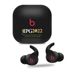 aerial view a black custom beats fit pro, image 1 of 6