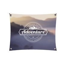 a group of 2 x 4 vinyl banner