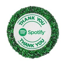 aerial view a group of custom dipped sandwich cookie - 1 pc, image 1 of 5