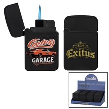 a group of promotional custom flat turbo mega jet flameless lighter