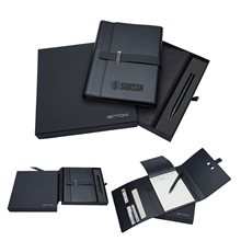 a group of bettoni(r) sorrento journal pen giftset