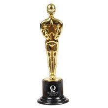 a gold/black movie star replica award