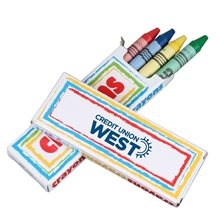 a as shown 4- pack safe crayons for kids