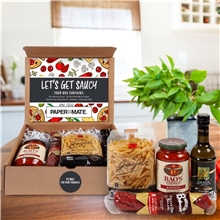 a group of lets get saucy - italian gourmet kit