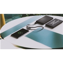 a group of scx design(tm) eco solar power bank 8000 mah