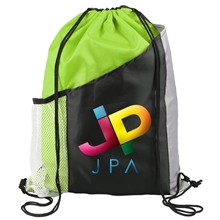 a lime green with black pocket the collegiate - campus pack - digital imprint