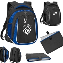 a group of oxford laptop backpack