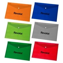 aerial view a group of snap - it envelope document holder, image 1 of 2