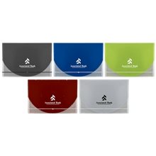 a group of color flap translucent document holder