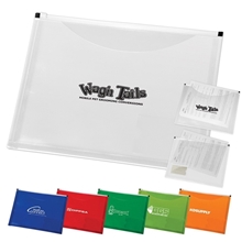 a group of zip - it travel document holder