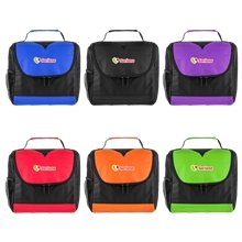a group of center divider lunch bag