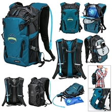 a group of basecamp 30 miler hydration pack