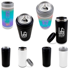 a group of basecamp chilly slim insulated can cooler
