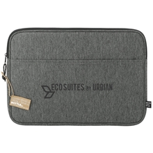 aerial view a graphite vila earl recycled 15 computer sleeve, image 1 of 7