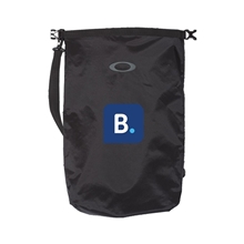 aerial view a black oakley 22l dry bag, image 1 of 3