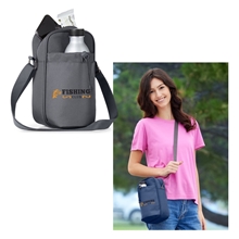 a group of essex eco friendly bottle cooler sling bag