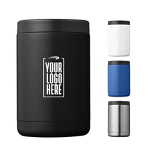 aerial view a group of 12 oz 2in1 can holder and tumbler, image 1 of 2