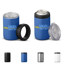 a group of 12 oz 2in1 can holder and tumbler