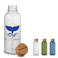 a group of econscious 22oz hydration bottle with bamboo lid