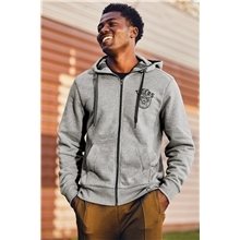 a group of new era(r) french terry full - zip hoodie