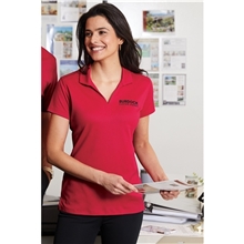 a group of port authority(r) womens rapid dry(tm) mesh polo