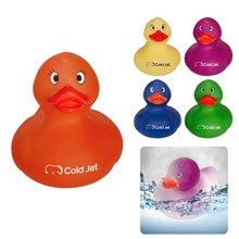 a group of color changing duck toy