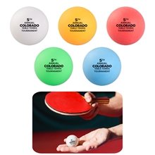 a group of table tennis balls