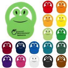 a group of frog pop - up sun visor