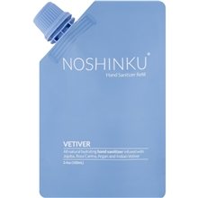 a blue 3.4 oz noshinku pocket hand sanitizer refill