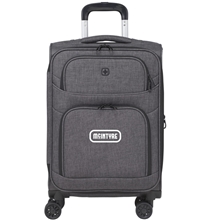 aerial view a graphite wenger rpet 21 graphite carry - on, image 1 of 15