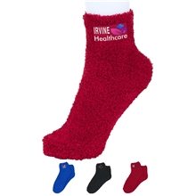 a group of tern - soft and fuzzy feet fun sock