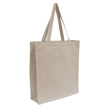 a natural oad promo canvas shopper tote
