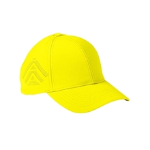 a neon yellow adams headwear - pro - flow cap