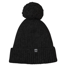 aerial view a black j america swap - a - pom knit hat, image 1 of 2