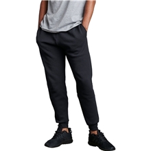 a black russell athletic mens dri - power(r) pocket jogger