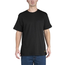 aerial view a black berne apparel - tall lightweight performance t - shirt, image 1 of 4