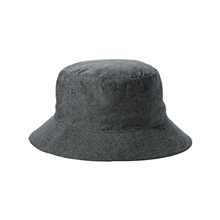 a black denim big accessories crusher bucket hat