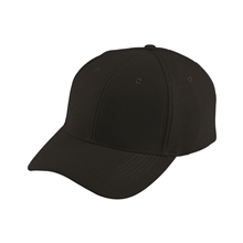 a black augusta sportswear - adjustable wicking mesh cap