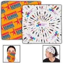 a group of the bandana dual purpose headband and neck wear