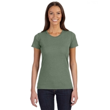 aerial view a asparagus econscious ladies eco blend t - shirt, image 1 of 3