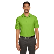 aerial view a acid green core365 - mens fusion chromasoft(tm) pique polo, image 1 of 7