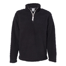 aerial view a black j america ladies epic sherpa quarter - zip, image 1 of 6
