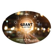 a group of bumper sticker magnet oval 3 7/8 x 5 3/4 full color