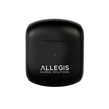 aerial view a black aurora tws earbuds power p2p, image 1 of 5