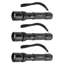 aerial view a group of basecamp explorer 2200 mah powerbank flashlight, image 1 of 2